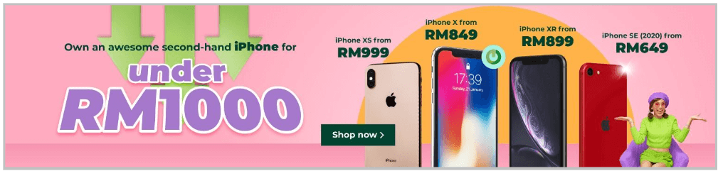 CompAsia – Iphone for under RM1000